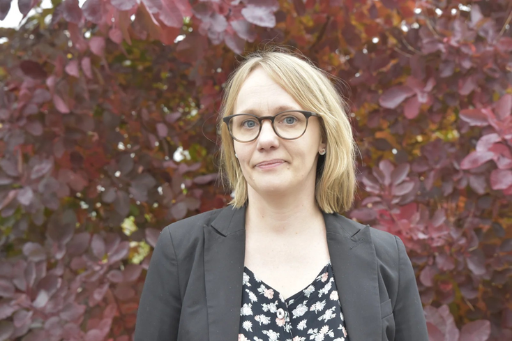 Säkerhetschef Matilda Johansson. 