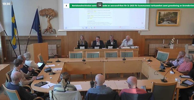 Kommunfullmäktige i Gnosjö kommun sammanträder.